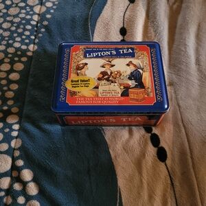 Lipton's Tea Collectible Tin Box